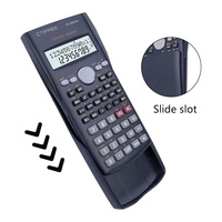 Calculatrice scientifique multifonctionnelle CTIFREE 10+2 Digital 991 Es Plus, 417/401/240 fonctions, pour étudiants, 991MS, batterie de haute qualité