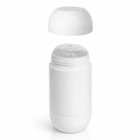 Contenant vide de déodorant avec bouchon à vis ovale 30g Mono PP Sérigraphié Couleur personnalisée Durable Recyclable