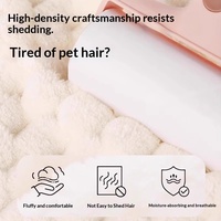 Peignoir d'hiver à capuche en polaire corail, épais, doux, absorbant et à séchage rapide, Cloud Doge, pour le bain et la beauté