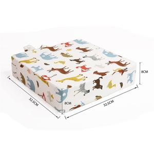 Cuscino booster per <span class=keywords><strong>sedia</strong></span> da pranzo per bambini rimovibile e lavabile impermeabile antiscivolo - Product Image 6