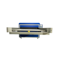 Presse à chaud pneumatique format A2 automatique pour carrelage céramique/vêtements, grande sublimation sur métal, état neuf