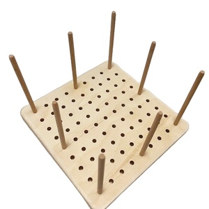 Support personnalisé Grand Moyen Petit Crochet Blocage Peg Board Tricot Artisanat Bloqueur Granny Carré avec chevilles - Product Image 1