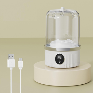 Lave-linge portable mini semi-automatique électrique multifonction pliable tout-en-un à chargement par le haut avec boîtier en plastique pour chaussures - Product Image 1