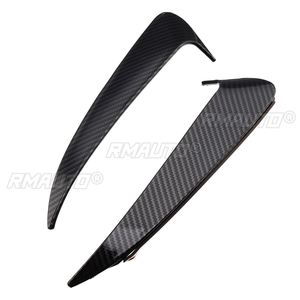 สปอยเลอร์คาร์บอนสไตล์ ABS 2 ชิ้น ฝาครอบช่องระบายอากาศ สำหรับรถเบนซ์ W205 C-Class ปี 2010 2011 2012 2013 2014 2015 2016 2017 2018 - Product Image 5