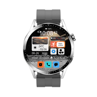Reloj Inteligente NFC 2026 de Acero Inoxidable, Resistente al Agua, con Llamadas Bluetooth, Monitor de Actividad, Pantalla IPS de 1.28'', Doble SIM