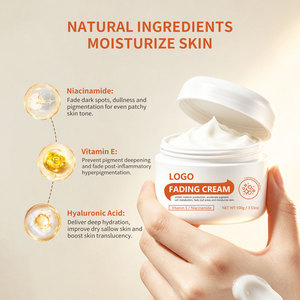 Crème éclaircissante et anti-taches à la vitamine E végétalienne la plus vendue en gros pour les cicatrices d'acné et les taches brunes - Product Image 2