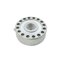 Sensor de Fuerza de Celda de Carga Tipo Donut de Compresión y Tensión de Acero Aleado Fibos FA120C de 50t 70t