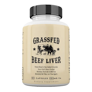 Capsule di Fegato di Manzo Nutrito ad Erba, Integratore Naturale per il Supporto Energetico con Ferro e <span class=keywords><strong>Vitamina</strong></span> <span class=keywords><strong>A</strong></span> - Product Image 1