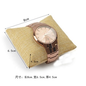 Visualizzazione Braccialetto Cremagliera gioielli Iuta Tessuto Della Tela di Sacco Orologio Orologio Della Vita Cuscini - Product Image 6