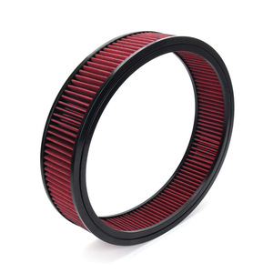 Élément de filtre à air rond de 14 pouces, lavable, à haut débit, pour pièces de modification automobile - Product Image 5