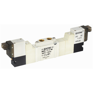 Vanne pneumatique STNC de haute qualité, équivalente à la vanne SY, 5/3 voies, à fermeture centrale/échappement/pression, faible consommation d'énergie - Product Image 1