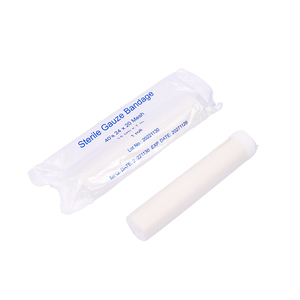 Absorbant médical <span class=keywords><strong>de</strong></span> haute qualité 100% <span class=keywords><strong>coton</strong></span> uni emballage individuel 14cm * 7m rouleau <span class=keywords><strong>de</strong></span> gaze <span class=keywords><strong>de</strong></span> bandage <span class=keywords><strong>de</strong></span> gaze <span class=keywords><strong>hydrophile</strong></span> compressé - Product Image 5