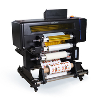 INKGIANT 40cm de largeur d'impression imprimante UV DTF Solution d'estampage à chaud or et argent intégrale et partielle pour autocollant