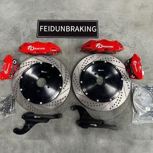 Haute qualité 4 Pot GT4 étrier de frein pause forage disque de frein pour Nissan Skyline Yamaha xjr 400 <span class=keywords><strong>Lamborghini</strong></span> Ford Mazda - Product Image 6