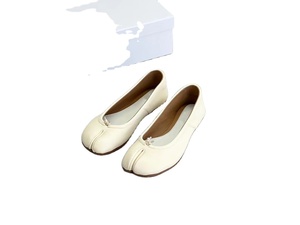 Chaussures plates pour femmes 2026, style sabot de cochon, à bout peu profond, à semelle étroite, grandes chaussures en forme de haricot, avec tige en tissu extensible et semelle extérieure en PU et PVC - Product Image 2