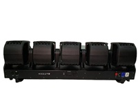 Lampu Panggung LED Zoom Moving Head Beam Matrix Bar 5x120W DMX Terlaris dengan Ring Tornado Moving Head Bar Light untuk Konser