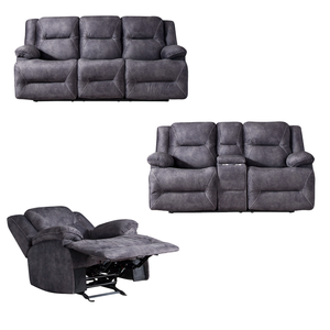 Sala <span class=keywords><strong>de</strong></span> estar Power loveseat consola planeador silla reclinable silla seccional sillones sofá reclinable con almacenamiento - Product Image 1