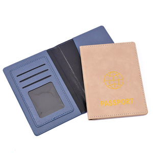 Porta Passaporto in Pelle PU Impermeabile dal Design Classico e Semplice, Prezzo all'Ingrosso, per Donne e Uomini - Product Image 3