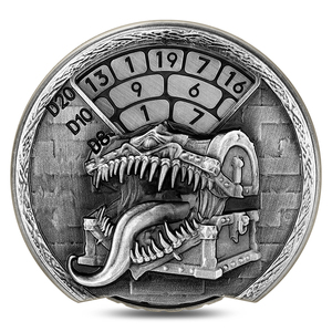 Meilleur vendeur, dés à jouer en métal de qualité supérieure, dragon, DND, spinner, dés polyédriques de luxe pour les jeux de société DND Pathfinder - Product Image 3