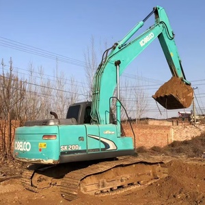 Prezzo a buon mercato 20Ton idraulico scavatore escavatore macchina KOBELCO SK200 cingolato escavatori per la vendita