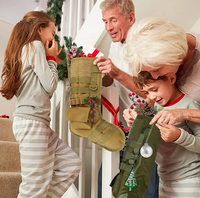 Sac de rangement tactique robuste avec poignée pour Noël, prêt à être expédié en gros, idéal pour la chasse et compatible Molle