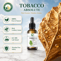 Absolue de tabac naturel (Nicotiana Tabacum) pour parfums, cosmétiques, aromathérapie, bougies et savons – Parfum terreux riche