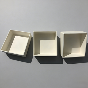 Crisol de Cerámica de Alúmina Cuadrado con Tapa, 99% Al2O3, Crisol Industrial Resistente a Altas Temperaturas para Horno de Fusión de Laboratorio - Product Image 4