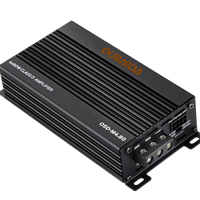 Amplificateur de voiture OUSHIDA OSD-M80.4 158*88*44 mm, micro-amplificateur de voiture 12V 4*80 Watts, amplificateur de voiture 4 canaux pleine bande classe D