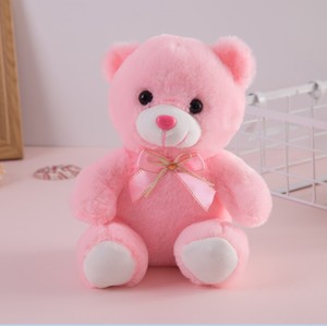 Ours en peluche lumineux rose, jouets en peluche, éclairage LED, grand ours en peluche avec nœud, coussin en peluche, ours en peluche, cadeau de Saint-Valentin, cadeau d'anniversaire - Product Image 3