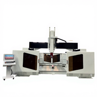 Máquina Router CNC Automática Syntec PLC de 5 Ejes, Alta Rigidez, CA 380V/50HZ, Recorrido de 1500x3000mm para Tallado de Espuma EPS y PVC