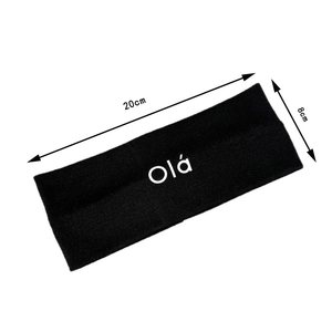 Diadema Deportiva Elástica de Punto Estilo Europeo-Americano con Estampado de Letras, Absorbente de Sudor, para Yoga - Product Image 2