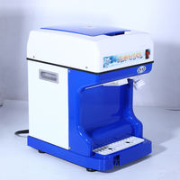 Broyeur à glace électrique automatique haute capacité 60 kg/h, machine à neige pilée commerciale, contrôlée par application, pour usage domestique et professionnel