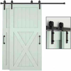 Fabrication professionnelle <span class=keywords><strong>porte</strong></span> en bois conception Simple chambre <span class=keywords><strong>porte</strong></span> <span class=keywords><strong>coulissante</strong></span> grange matériel Q235 acier au carbone - Product Image 1