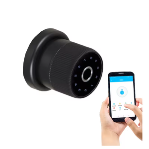 BL10-F Smart Fingerprint TTlock Round <strong>Knob</strong> Lock Rfid <strong>Digital</strong> Lock - Product Image 1