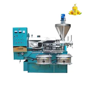 High yield cooking oil processing machinery serving oil squeezing enterprises/Exprimidor de aceite