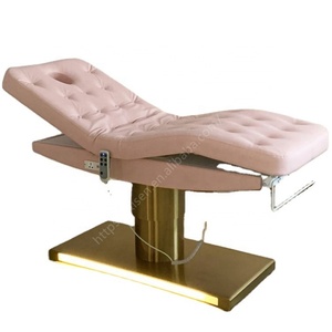 Cama de Belleza Eléctrica de Lujo KISEN con 4 Motores, Cama de Masaje para Spa Capilar, Mesa Eléctrica, Cómoda Cama Facial Eléctrica, Muebles de Salón - Product Image 1