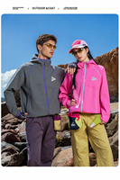 Chaqueta de Exterior para Hombre 2026, Nueva, de Tela Waffle, Transpirable, con Capucha, Cortavientos, Ligera, Informal, con Logotipo Personalizado