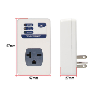 <span class=keywords><strong>Protector</strong></span> de Voltaje 20A 220V 130J, <span class=keywords><strong>Protector</strong></span> de Sobretensión Ajustable, Protección Contra Sobretensión y Baja Tensión - Product Image 3
