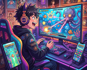 Logiciel de jeu de pêche en ligne Juwa Juwa Milkyway Online Fish Game - Product Image 2