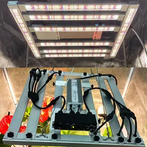 Big discount led grow light 320W balanced PPFD for grow shop 6+2 led grow bar for 2*2 3*3 tent Samsung lm301h evo grow lights