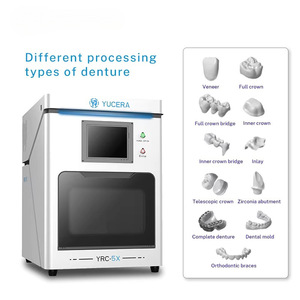 Machine de meulage dentaire à 5 axes YRC-5X pour zircone, métal, calculateur de courbes complètes, électrique, certifiée CE - Product Image 2