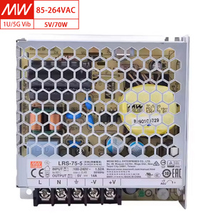 Có nghĩa là tốt LRS-75-5 5V 14A công nghiệp PSU, tiêu thụ điện năng thấp, OLP/OVP/SCP 90% Eff -30 ~ + 70 ℃ AC-DC chuyển đổi cung cấp điện - Product Image 1