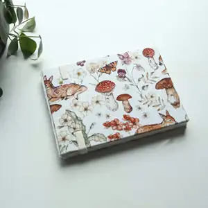 拉本林地景观素描本棉水彩手工日记，带环保松紧带