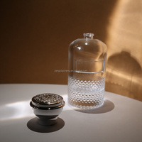 Botol Parfum Kaca Mewah Qicheng 3.4 oz Silinder High-End 50ml Volume 100ml Tutup Sablon Sutra Perlengkapan Kaca