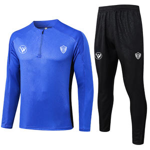 2025 2026 Grosir Setelan Olahraga Sepak Bola Vintage Pria Maillot De Sport De Football Seragam Setengah Resleting Tuta Da Calcio Setelan Olahraga Sepak Bola - Product Image 3