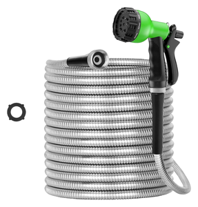 Top Bán 304 Thép Không Gỉ Vườn Ống Ống Hiệu Suất Cao <span class=keywords><strong>PVC</strong></span> Cao Su Linh Hoạt Mềm Cns 201 Kim Loại Reels Vườn Ống Reels - Product Image 1