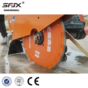 Coupe-béton électrique Xinsda Machinery, disque de 500 mm, machine de découpe de route à haute efficacité - Product Image 1