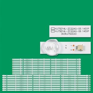 Retroiluminación LED para TV HX-NO.2259 KJ75D14L-ZC22AG-06 14S1P 303KJ750033, Barra LED para TV de 75 Pulgadas, 18 Piezas/Juego - Product Image 2