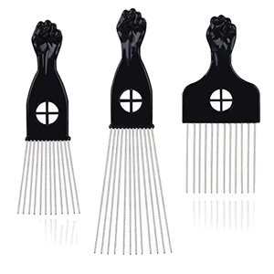 Commerce extérieur Graffiti Barber Acier Aiguille Métal <span class=keywords><strong>Peigne</strong></span> Tête D'huile Queue Pointue <span class=keywords><strong>Peigne</strong></span> À Cheveux Grand Dos Tête Forme <span class=keywords><strong>Peigne</strong></span> En Plastique - Product Image 1