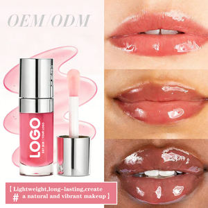 Private Label OEM ODM Natural Fruit Flavor Shades Long Lasting Hydration Lightens Lip Lines Moisturizing Plumping Lip Oil - Product Image 2